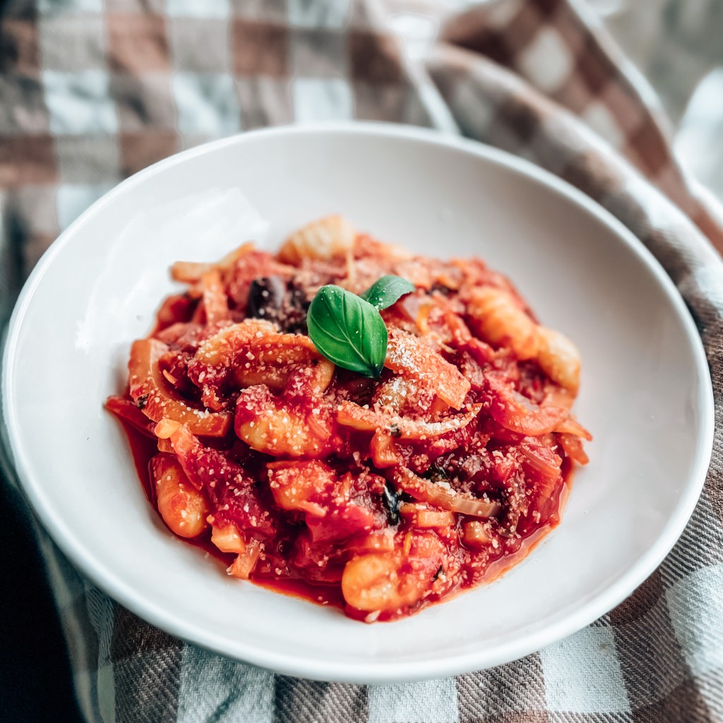 gnocchi met venkel en olijven